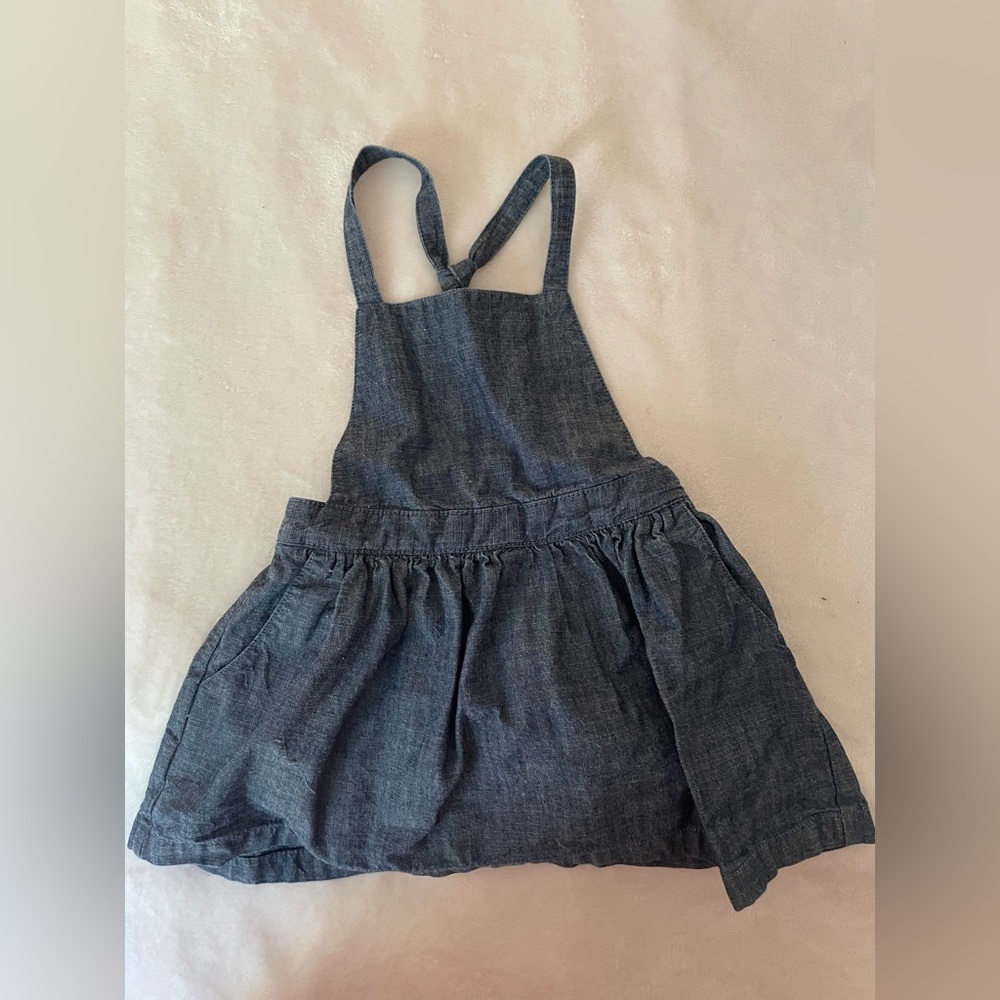 Kids Denim Jumper Skirt by Tea.